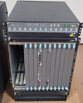 Juniper EX9214 Ethernet Switch w/ 2x EX9200-SF, 1x EX9200-RE,3x PSU,2x Fan Trays
