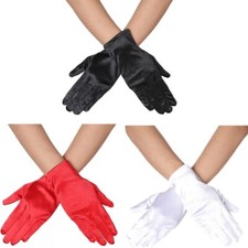 Evening Party Gloves Short Gloves Lady Stage Performances Wrist Length Gloves