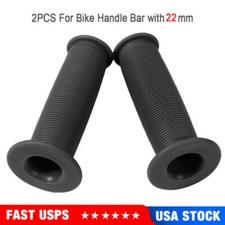 Pair 22mm Bicycle Anti-Slip Soft Rubber Handlebar Hand Grips