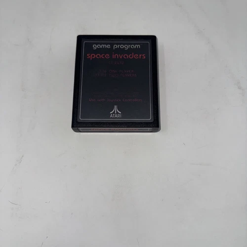 Atari Space Invaders Game Program Cartridge Video Games