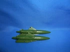 1985 GI JOE ARAH SNOW CAT 2 SKI MISSILES LOT GREEN BATTLE GEAR PART ACCESSORY