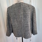 VICTOR ALFARO white and black wool blazer- size 16W — photo 4