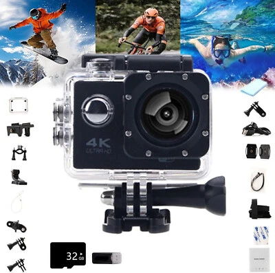 MARKENLOS Cámara de acción Oamix + 4k Roamix 4k Qinux Pixgo 4k Cámara 4k WiFi Buceo