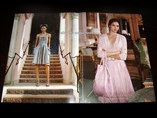 Anuncio impreso Bottega Veneta 2007 Chanel Iman Lonneke Engel PIERNAS PIES TOBILLOS