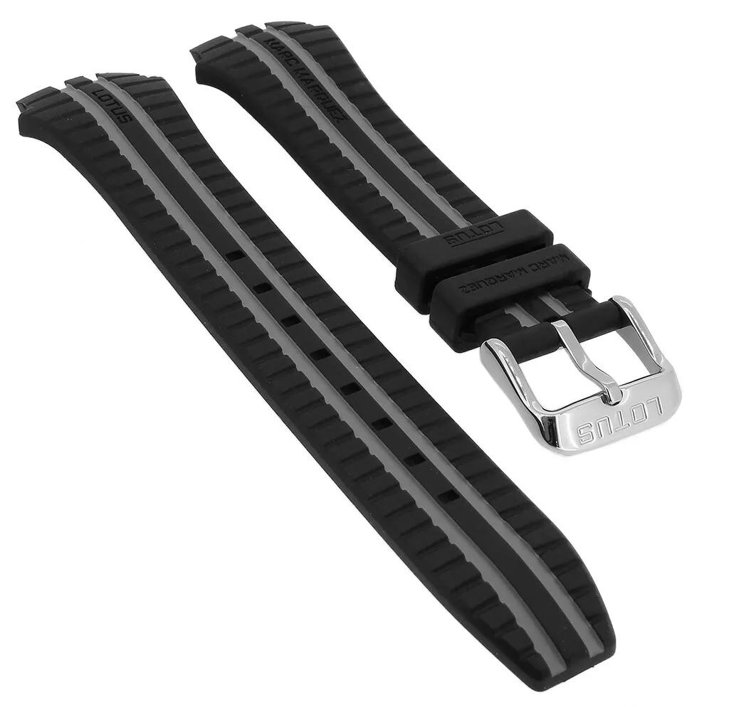Lotus Bracelet Montre Plastique Noir Gris 18261 eBay