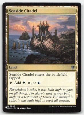 Seaside Citadel (MKC) 288 PLST The List Reprints Magic MTG NM