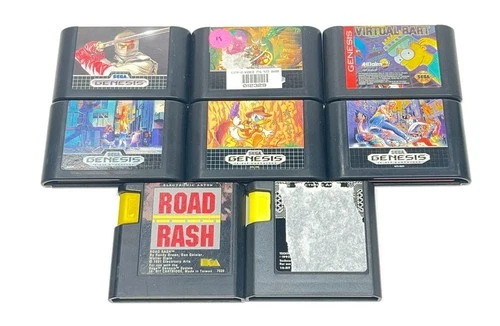 Lot of 8 Popular Sega Genesis Games