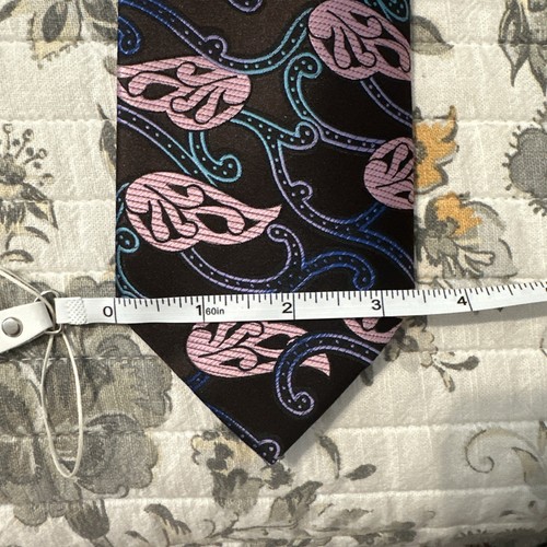 Geometric Multicolored Verse 9 Tie New With Tags. - Picture 3 of 3
