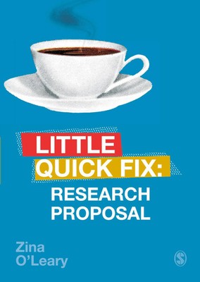 Research Proposal Little Quick Fix Zina O¿Leary Taschenbuch Englisch 2018