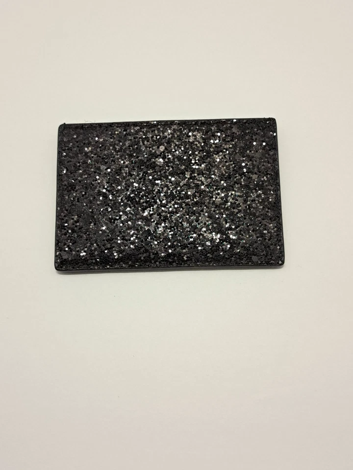 Tarjetero Kate Spade New York Brillo Pequeño Delgado Negro Foto 2 de 4