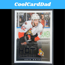 2013-14 Score HOT ROOKIE #631 Eric Gryba - Ottawa Senators