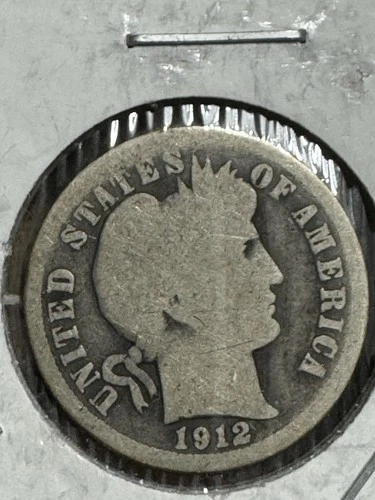 1912-s Barber Dime, Better Date, 99c Shipping Offer