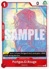 Portgas.D.Rouge C Carrying On His Will OP13-014 NM