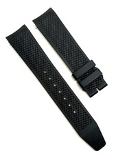 IWC Portuguese 20mm x 18mm Black Rubber Watch Strap Band E0MJ5G Authentic OEM