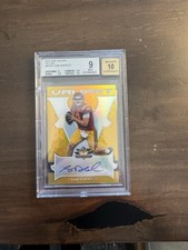 2018 Leaf Valiant Sam Darnold Rookie Auto /10 POP 1 Alt Value 190