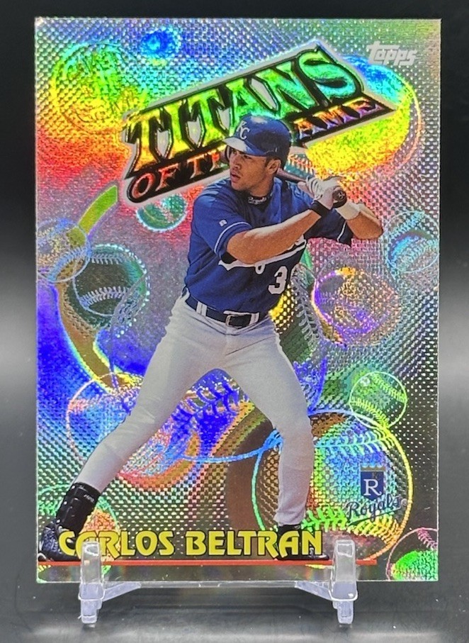 2000 Carlos Beltran Topps Own the Game Titans Of The Game #OTG26 Royals