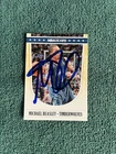 2011-12 NBA Hoops Michael Beasley #133 Hand Signed Auto Autograph