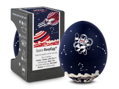 Space BeepEgg   Egg Timer for Boiling Eggs   Musical Egg Cooker for Soft, Med...
