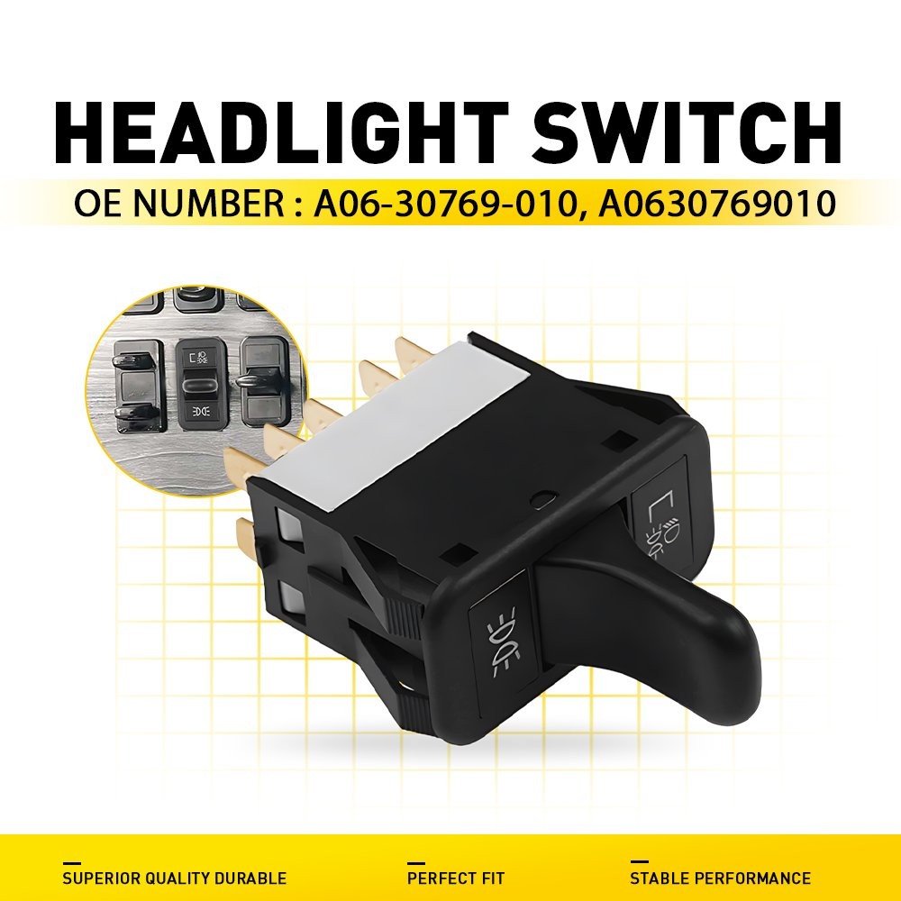 A06-30769-010 Headlight Headlamp Switch For Freightliner Columbia 2001 02-2011 H thumbnail 11
