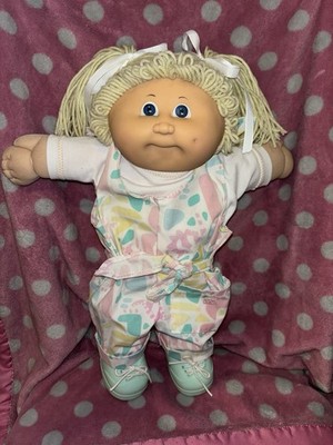 1984 Cabbage Patch Kids Tri-Ang Pedigree Blonde Girl