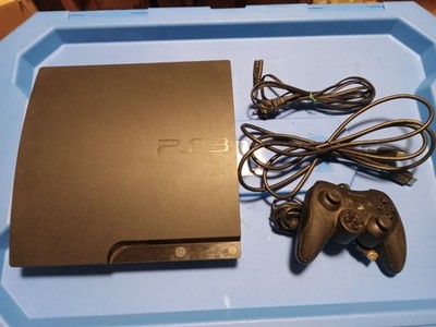 Sony PlayStation 3 Slim Console (PS3) CECH-3001A 1, 1 Controller, Power Cord,...