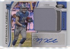 2019 Certified Freshman Fabric Signatures Mirror /499 TJ Hockenson #212 Auto lz7