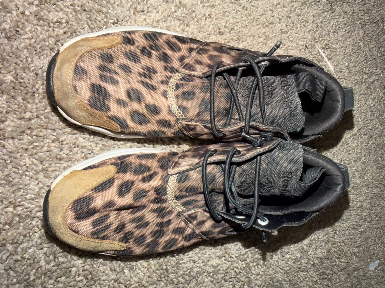 Reebok Furylite Leopard Concrete Jungle Pack sneakers