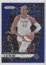 2024 Panini Prizm WNBA Blue Velocity Prizm A'ja Wilson #86 12g7