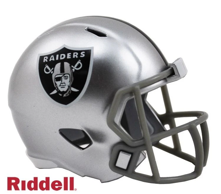 NFLオークランドレイダース　レプリカヘルメット Amazon.co.jp: Riddell Mini フットボール ヘルメット - NFL Speed Las