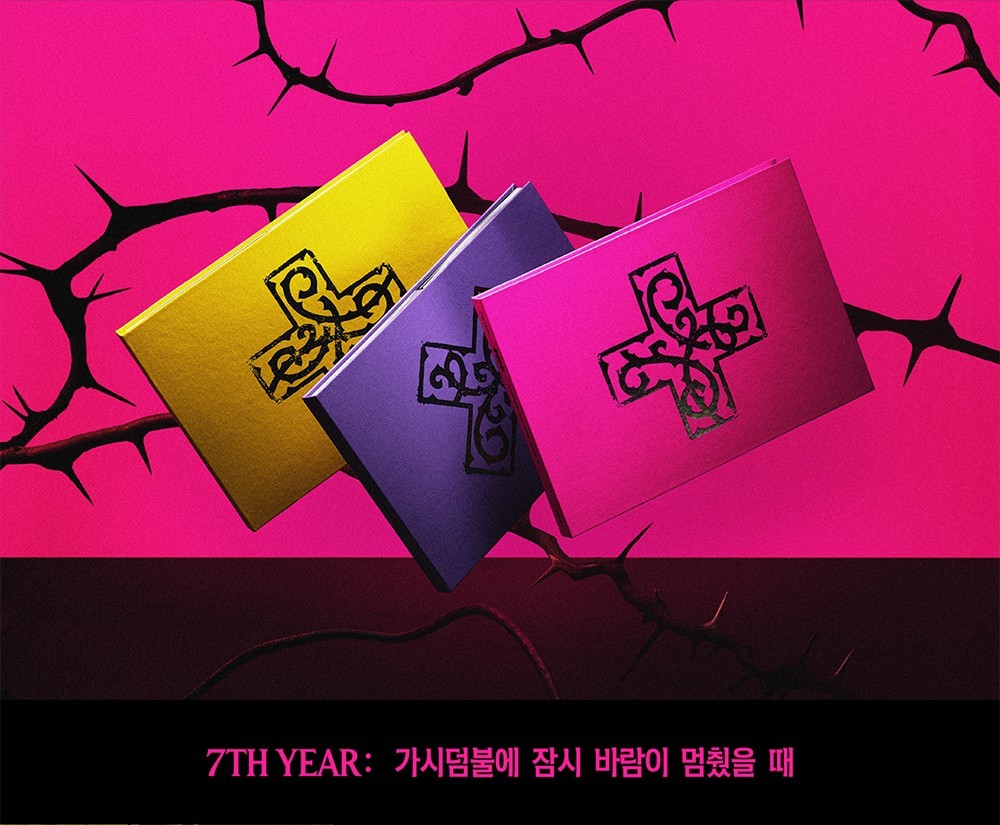 TXT [7TH YEAR:WHEN THE WIND PAUSED AMONG THE THORNS] 8th Mini