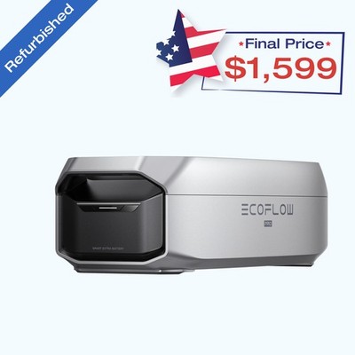 EcoFlow Delta Pro 3 Smart Extra Battery Backup 4096Wh Refurbish