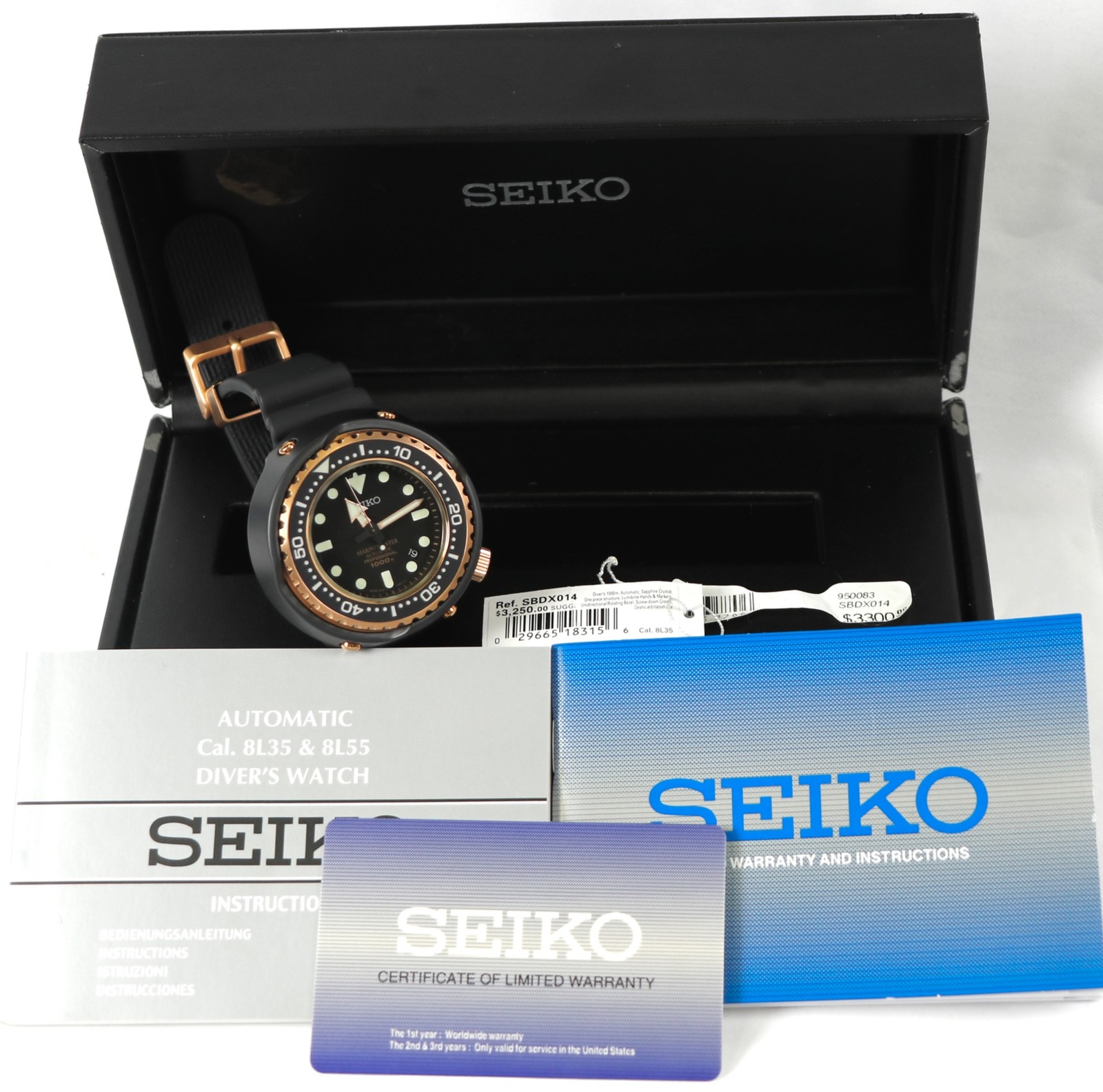 Seiko Prospex Marinemaster Automatic Professional… - image 1