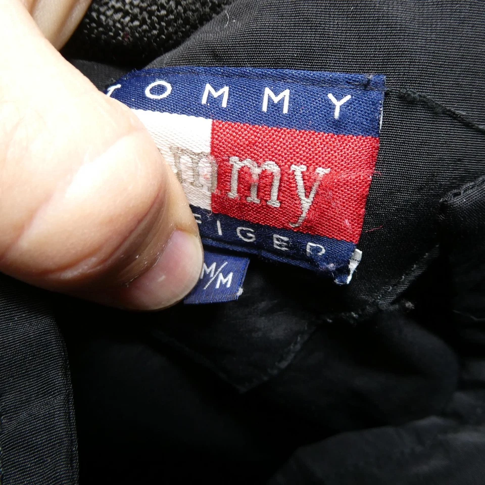 Chaqueta Tommy Hilfiger De Colección Para Hombre Mediana Con Capucha Anorak Pullover Bandera Logo Años 90 Foto 4 de 4