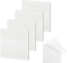 Transparent Sticky Notes - 3x3 inch Clear Sticky Notes Waterproof Self-Adhesive