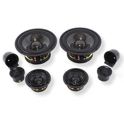 Car Audio 3-Way 6.5'' REF SQ Car Audio Component Speaker System