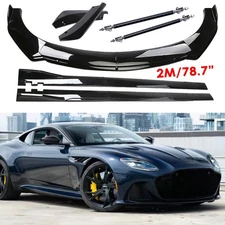 Front Bumper Lip Splitter Spoiler Side Skirt Body Kits For Aston Martin DBS Rear