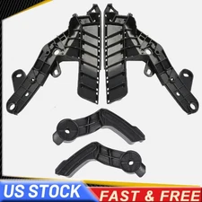 Fit For 2013-2015 Nissan Altima Front Bumper Support Bracket Mount Retainer Kit