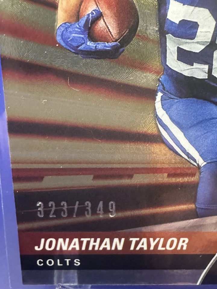 2022 Panini Donruss Elite - Full Throttle Jonathan Taylor #FT1 /349 - Image 3 of 3