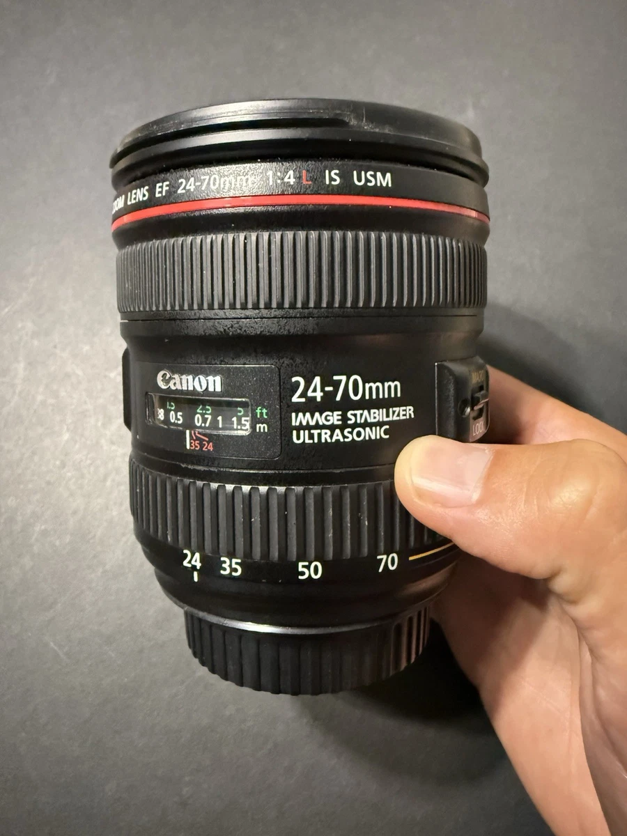 Canon EF f/4 Camera Lenses 24-70mm Focal for sale | eBay