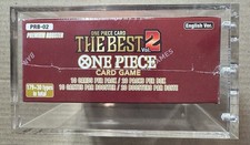 ONE PIECE CARD GAME: PRB02 THE BEST Vol.2 English Sealed Acrylic Case