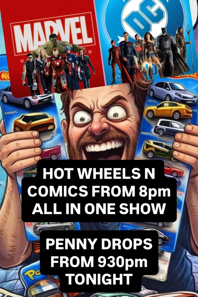 HOT WHEELS AND COMICS