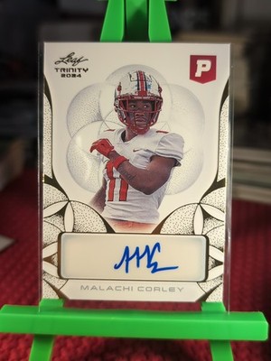2024 Leaf Trinity Pristine Edition Malachi Corley AUTO #BA-AMC2