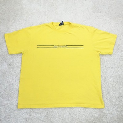 Tommy Hilfiger T-Shirt Herren Extra Large Gelb 10the Annual Event Y2K Athletics