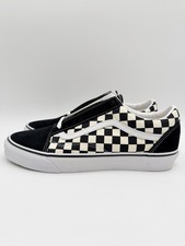 Vans Old Skool Primary Check Size 5.5M/7W Black White VN0A38G1P0S