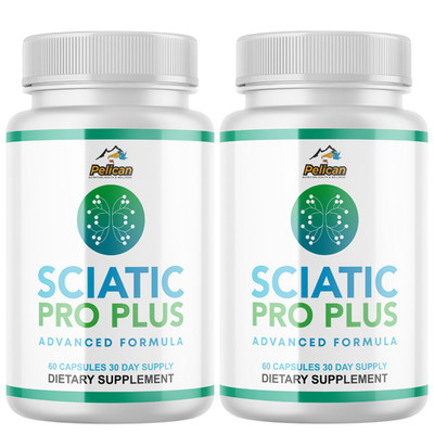 SciaticPro Plus- Nerve Support- 2 Bottles- 120 Capsules