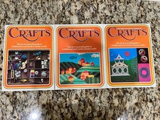 The Complete Encyclopedia of Crafts Vol. 1,2,3 Hardcover , vintage books 1975