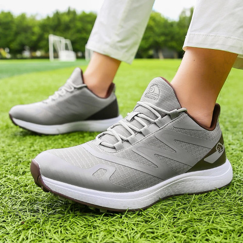 Men's Golf Shoes Lightweight Non Slip Golfing Footwears Cushioning Walking Shoes - Picture 15 of 30