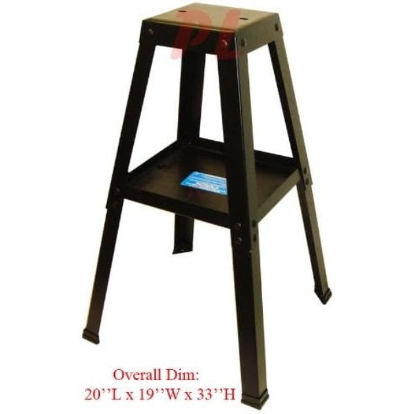 Universal 4 Legs Bench Grinder Buffer Vise Stand w/ Tool Tray Grinder Stand