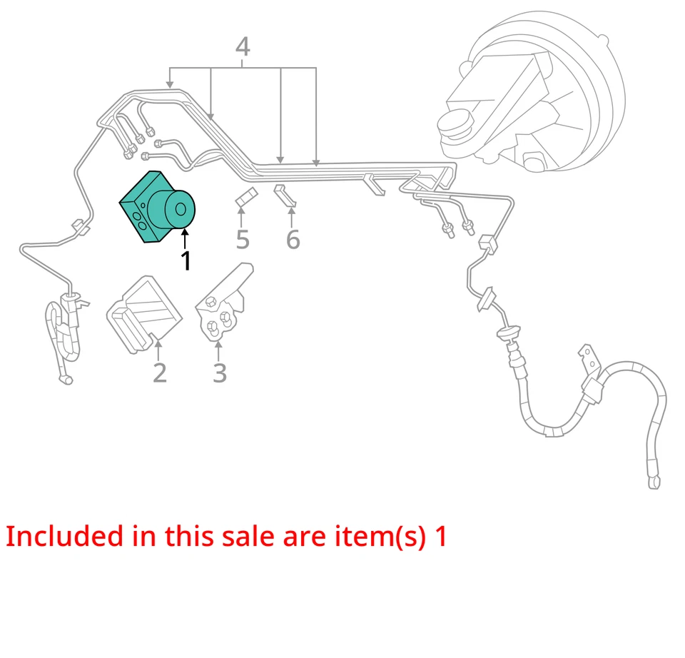 Módulo de control de bomba ABS Dodge Avenger 2011-2014 QSTZY Foto 3 de 4