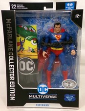 DC Multiverse Platinum Collector Action Comics 1 Superman 7 Figure McFarlane